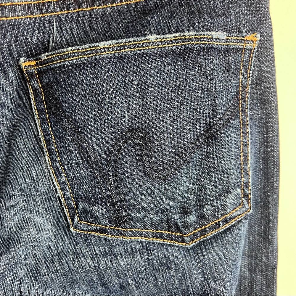 Citizens of Humanity Elson Medium Rise Slim Straight Leg Jean Size 26 - Picture 5 of 15